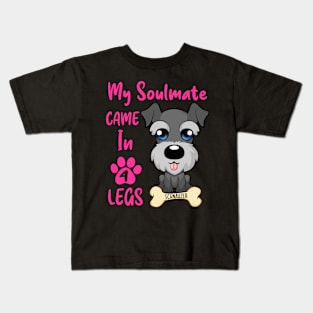 Schnauzer Soulmate Kids T-Shirt